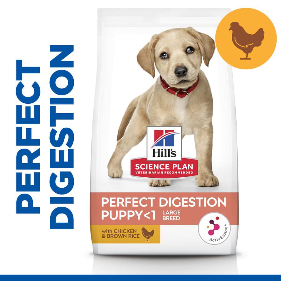 14.5 kg Hill's Science Plan Perfect Digestion Puppy Large Pienso para perros, , large Imagen numero 2